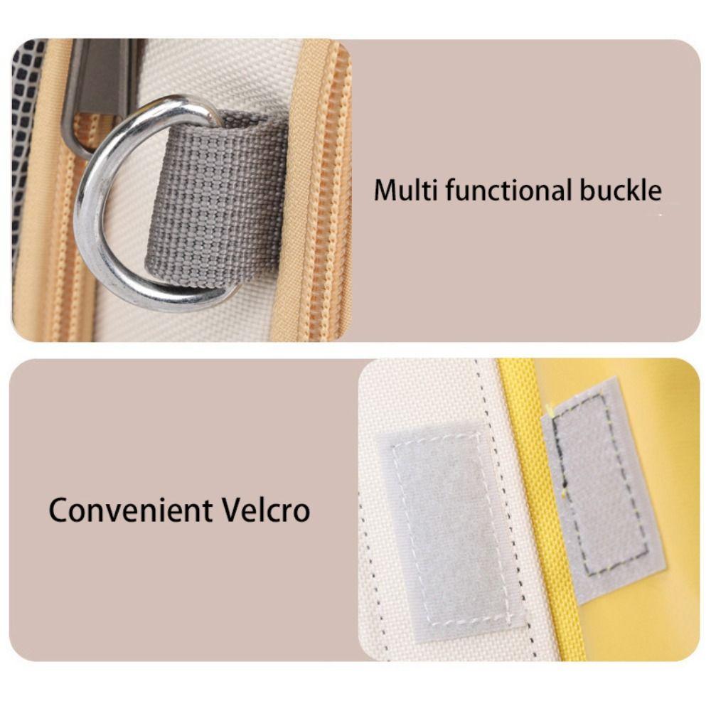 Breathable Portable Pet Carrier Adjustable Pet Shoulder Bag Puppy Transport Bag  for Dogs Cats