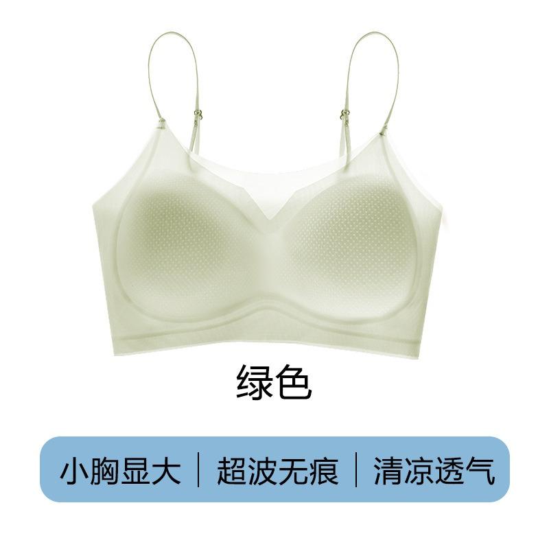 Women S No Wire Push Up Bra Breathable Vest Style Underwear