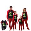 Christmas Prints Family Matching Long Sleeve Tops+Pants Set Family Matching Sets