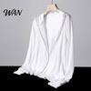 Sleeve Sun Protection Hoodie Jacket Hooded Long 360-Degree Anti-UV Coat Lightweight Breathable Mesh Fabric Outdoor Summer Clothing