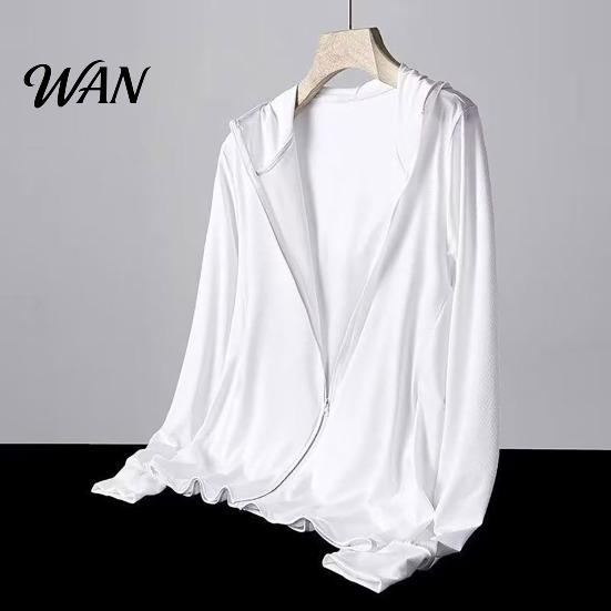 Sleeve Sun Protection Hoodie Jacket Hooded Long 360-Degree Anti-UV Coat Lightweight Breathable Mesh Fabric Outdoor Summer Clothing