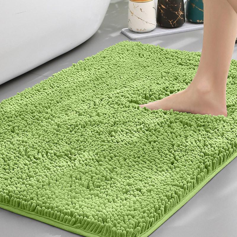 Chenier Teppich, Badezimmerbodenmatte, Rutschfester Teppich, Saugfähige Badematten