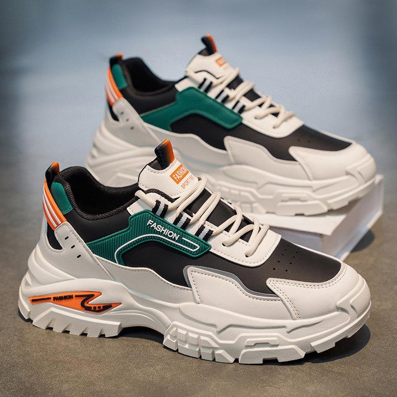 Spring new non-slip running light sports leisure anti-splashing non-slip teen dad shoes