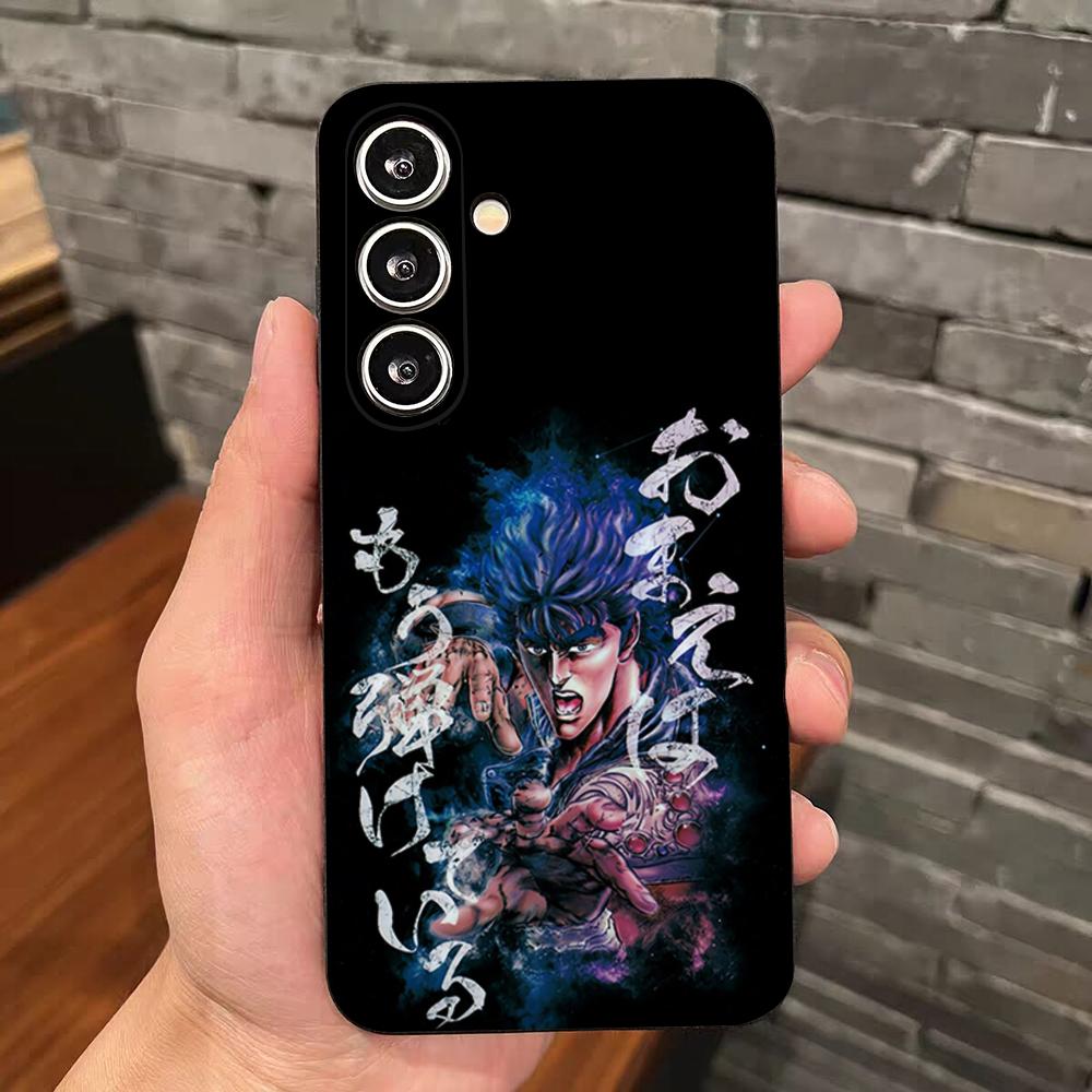 

ANIME F-Fist Of The North Star Phone Case For Samsung S25 Edge S24 S23 S22 S21 S20 Ultra Plus Fe Galaxy A54 A53 A34 A25 A16 Sili Samsung S20