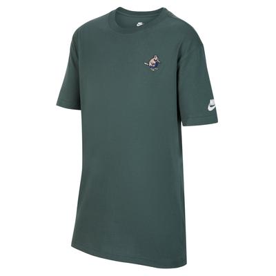 Nike Sportshirt Freizeit Bequem Weich Hautfreundlich Kurzarm Herren Oberteile Grün IH0830338