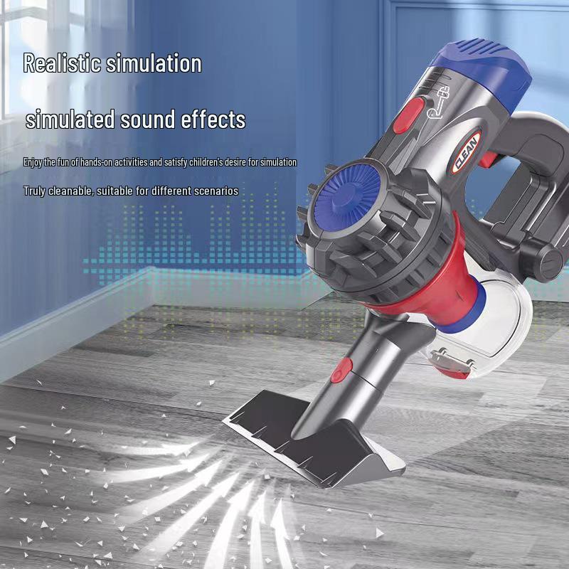 Kids' Electric Play Vacuum Cleaner Set - Interactive Cleaning Toys