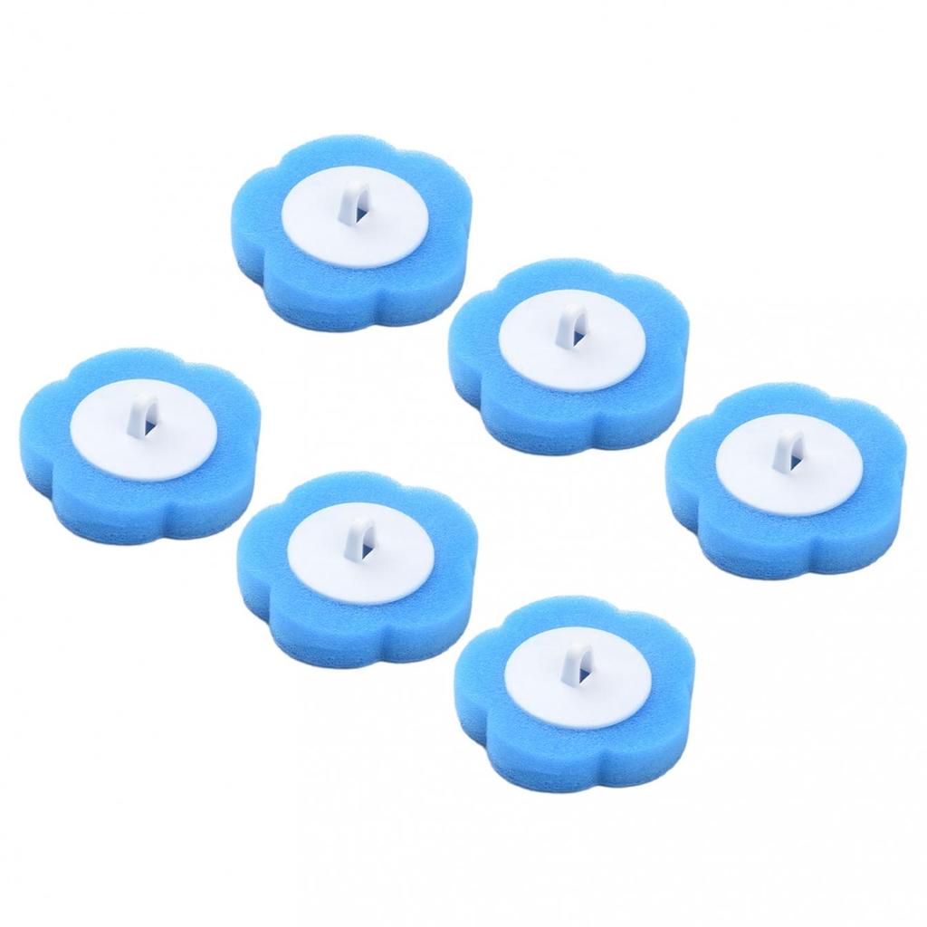 Disposable Toilet Brush Head, 6/12/24PCS Disposable Replacement Brush Head Set