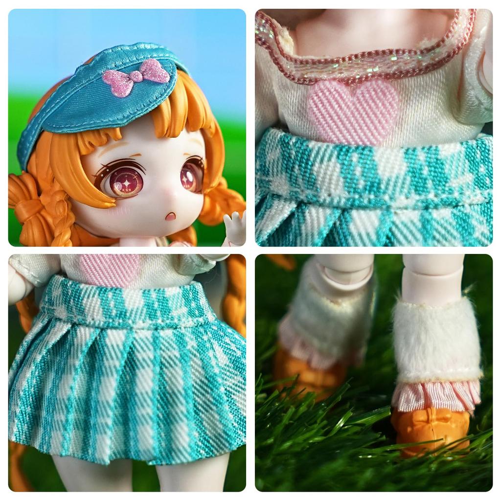 ICY Fortune Days 13cm Doll College Series Great for DIY Girl Doll - Doll, Gifts, Decoration, Exercise, Collection, 8+