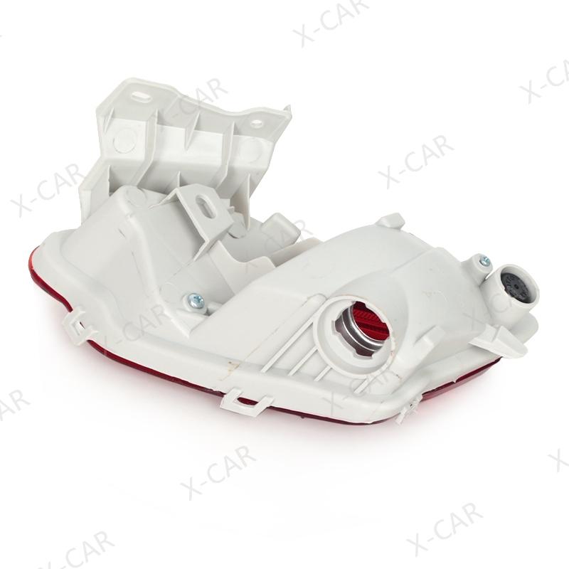 For Toyota RAV4 2013 2014 2015 Rear Bumper Fog Lamp Reflector Signal Tail Brake Light No Bulb