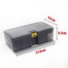 2 Layers Thicken Fishing Tackle Box Waterproof Double Layer Lures Hook Minnow Bait Storage Case Multifunctional Sea Fishing Tool