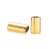 6PCS Stainless Steel Charm Slider Spacer Beads Metal Big Large Hole for Bracelet Leather Parts Jewelry Making Accessories