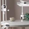 No Punch Portable Clip Mount Webcam Stand For Baby Bed Monitor Camera Holder Home Flexible Twist Mounting Kit Attaches To Crib