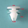20x For Volvo Door Moulding Clips, Exterior Bumpstrip Clips, V70, XC70, S80, XC90 30784514 Hooks Fasteners Clips Plastic Rivets