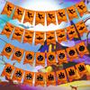 DIY Happy Halloween Banner Hanging Party Decor Pull Flag  Mischievous Party Decor