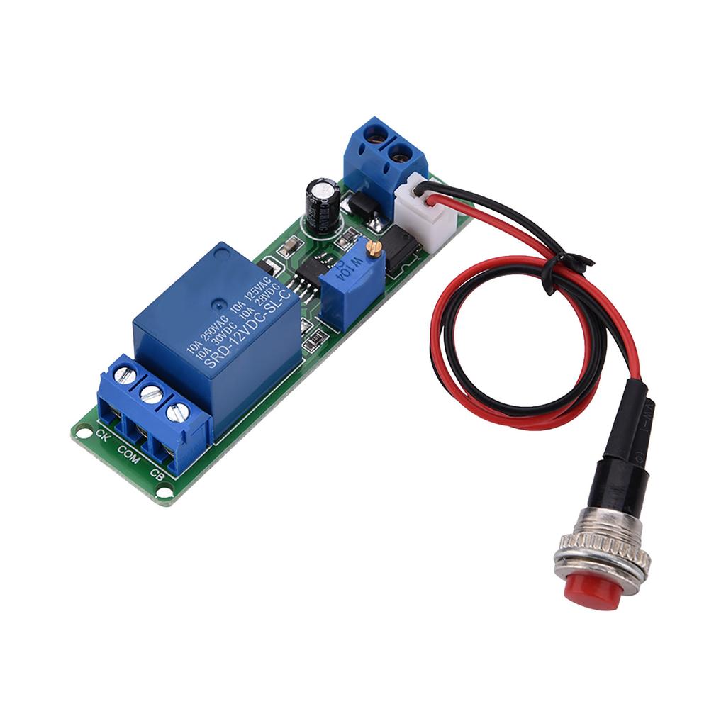 DC 12V Adjustable Timer Delay Turn OFF Module Timing Relay Time Switch 1 10sec