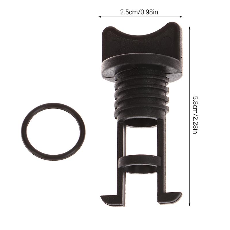 Univerzální 17mm nylonový člun Námořní jachta Vypouštěcí otvor raftu Standardní velikost Zátky s hrubým závitem Náhrady pro kajakovou kánoi