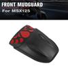 For HONDA MSX125 GROM MSX 125 2025-2025-UP 2025 2025 Motorcycle Front Fender Extender Mudguard Extension