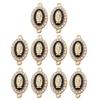 Zinc Alloy Charms Ellipse Virgin Mary Charms Pendant For DIY Fashion Necklace