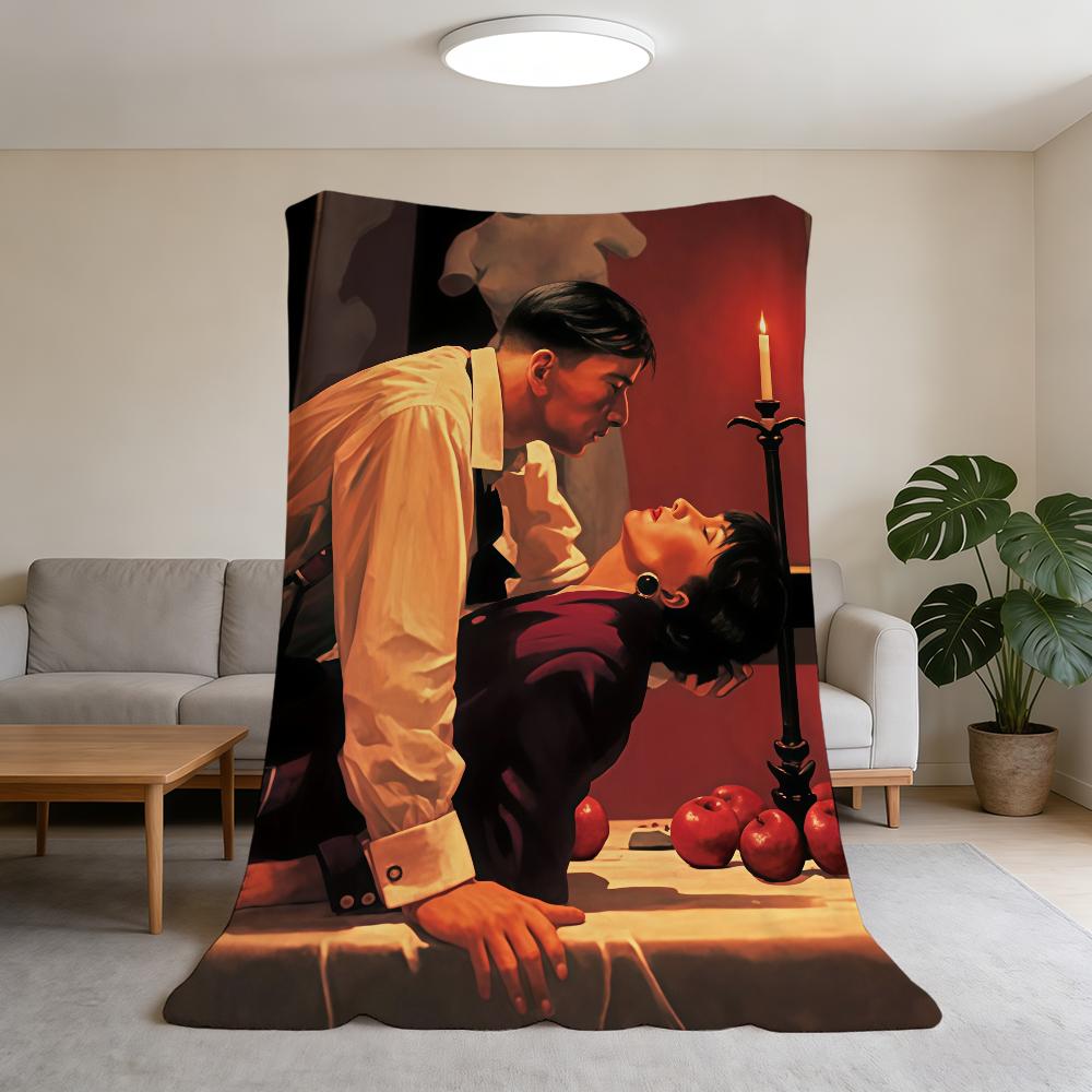 Scottish Artist J-Jack Vettriano Blanket Super Warm Comfortable Plush Throw Blanket Child Home Sofa Bedroom Gift