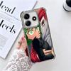 One P-Punch-Mans Tatsumaki Soft Phone Case For Xiaomi Redmi Note 14 15 Pro Plus 13 12 11S 11T 5G 10 9S 9 Plating Anti-Fall Funda
