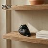 Cute Room Decor Aesthetic 3D Printed Fat Cat Figurine, Lazy Statue, Desktop Gadgets for Stress Relief Minimalist Tabletop Ornament Office Desk