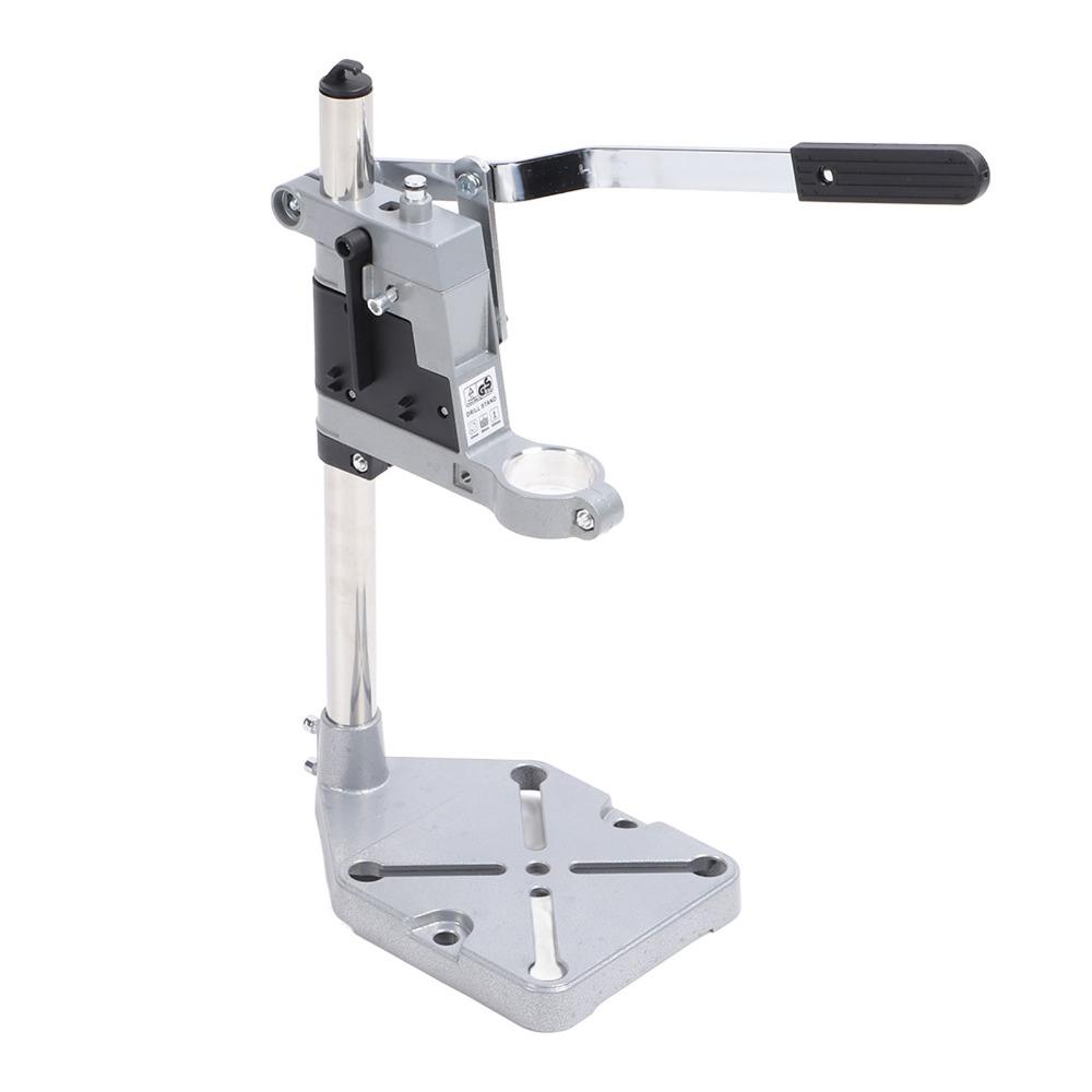 Aluminum Alloy Bench Drill Stand Adjustable Universal Drill Press Workbench Repair