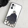 L-Kisuke Urahara Bleach Anime Phone Case Black Phone Case For Xiaomi 11 12 Redmi Note 11 5G 8T 9A 9 10T Note8Pro Note9 12S Ultra