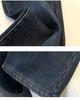Women's Retro Cement Gray High-Waisted Wide-Leg Jeans - Petite Size, Spring/Autumn 2026 Collection