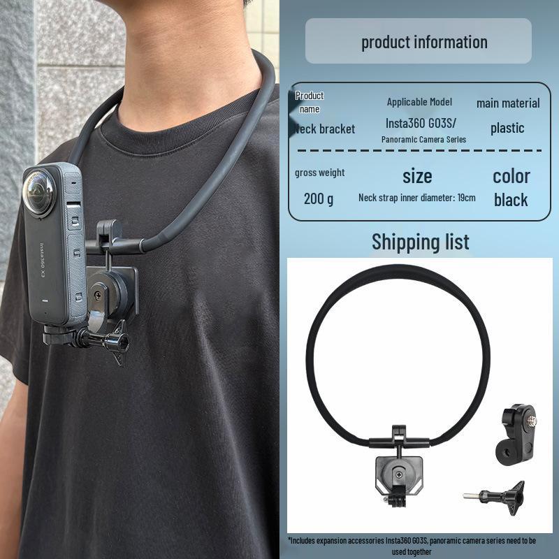 Insta360 Ace2 Pro Magnetische Schnellwechsel-Halsbandhalterung für Action5/4/3 Kameras