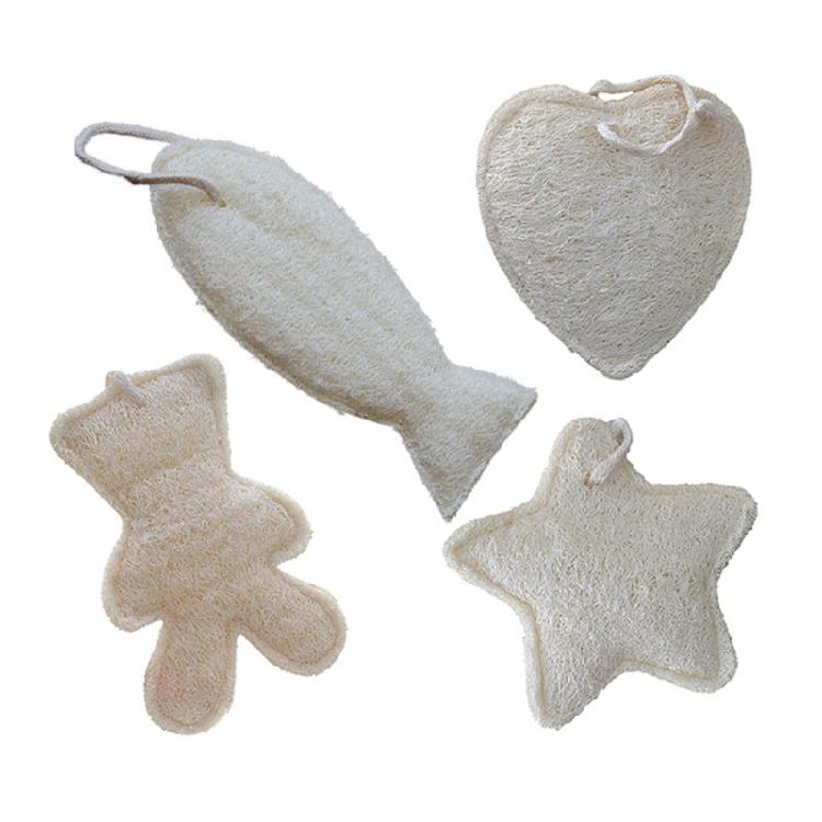 Double-Sided Body Scrubber Exfoliatings Body Scrubber Loofah Sponge for Women Man