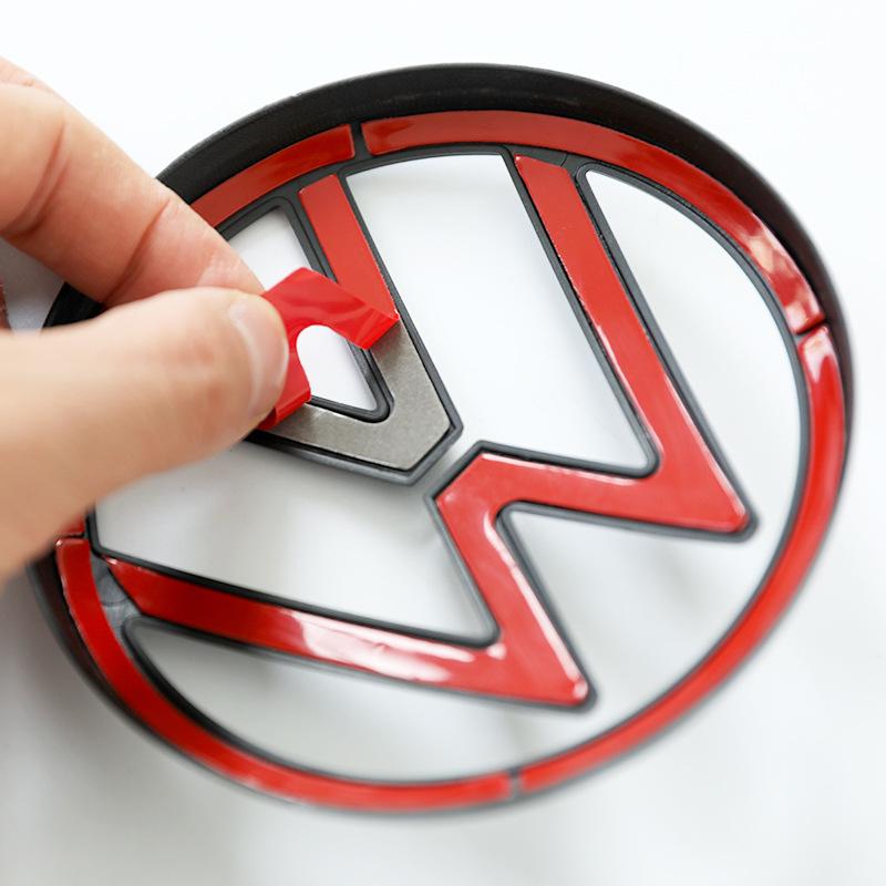 2026 Hot Car Front Grill Rear Trunk Emblem Lid Valve Caps For VW Volkswagen Golf 8 Magotan 8.5 Polo CC T-ROC 2021 2022 2023 HDEC-G503 ES1
