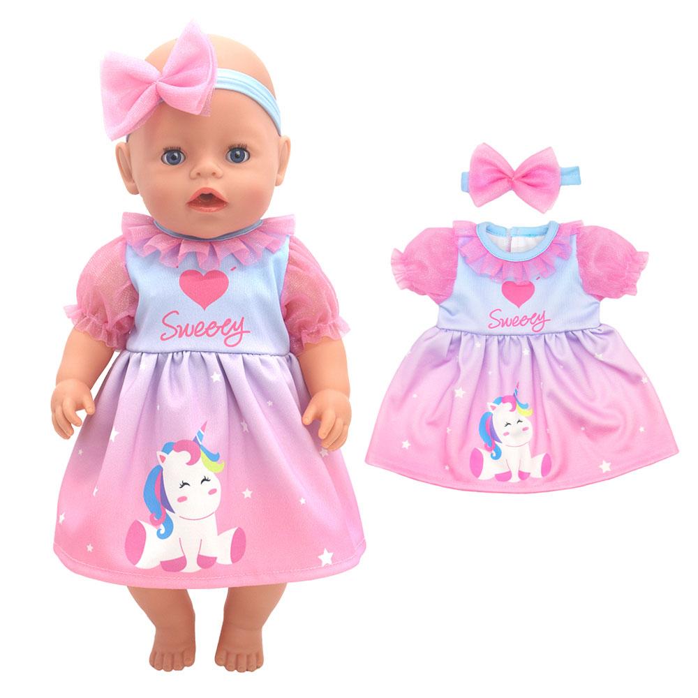 

2024 Новый наряд для кукол для 17-дюймовой 43-сантиметровой куклы-малыша Милые комбинезоны, ромперы, одежда для кукол