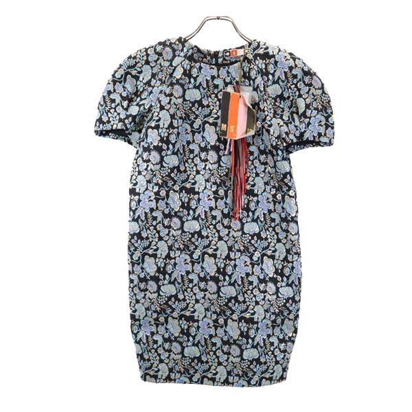 

неиспользованный MSGM сделано в Италии Комбинезон с ручками Короткий рукав Цельный 38 Синий Женский Б/У