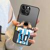 FootBall Number 7 Funda Back Phone Cover Case for iPhone 17 Pro Max 14 12 11 16 Plus 7 8 SE 15 XS XR Air 13 Mini