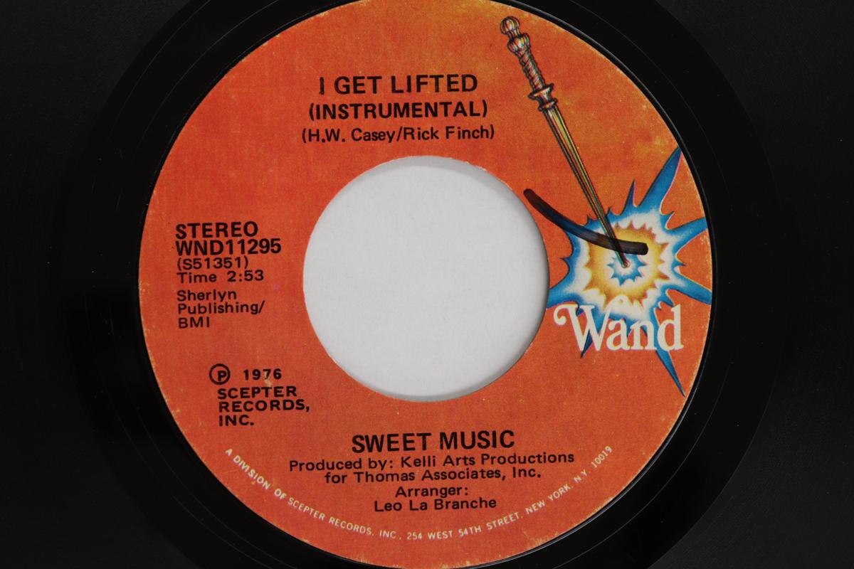 

7inch Record SWEET MUSIC - I Get Lifted WND11295 WAND 1976 US Soul/Funk Used