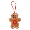 Christmas Gingerbreads Man Decorative Pendant Christmas Tree Pendant Christmas Letter Biscuits Man
