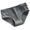 Women Underpants Lace Solid Color Breathable Mid Waist Soft Anti-septic Cotton