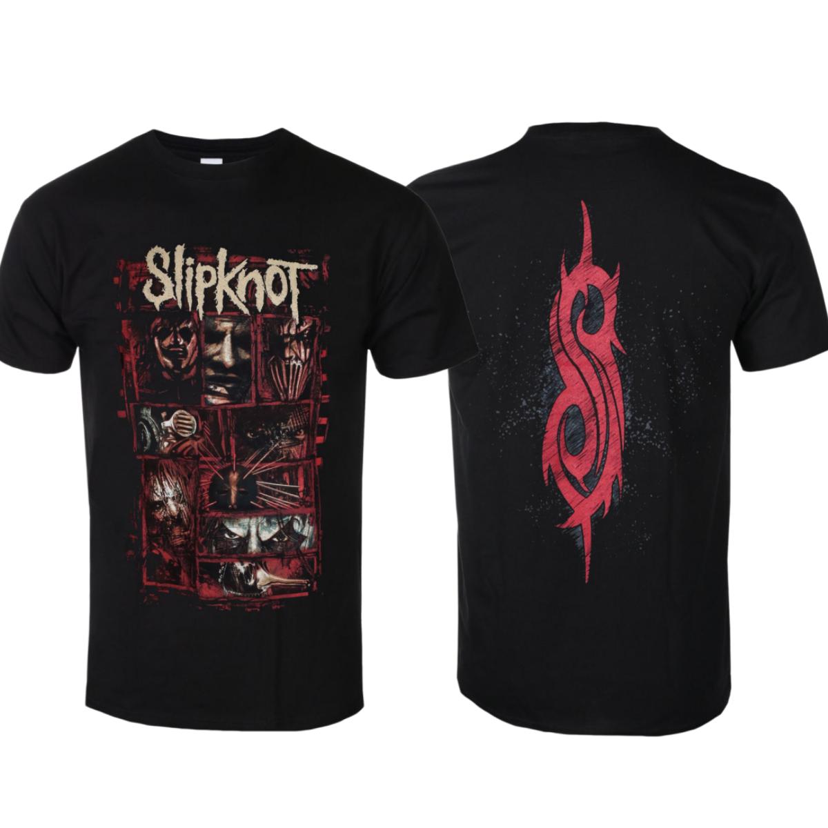Slipknot Wanyk Glitch Group Art Pattern Metal Band Tshirt Casual Trendy Style Cotton Tshirt For Unisex And Unisex S