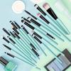 Deluxe 20Pcs Eye Makeup Brush Collection Perfect for Eyeshadow and Eyebrow with Professional-Grade 