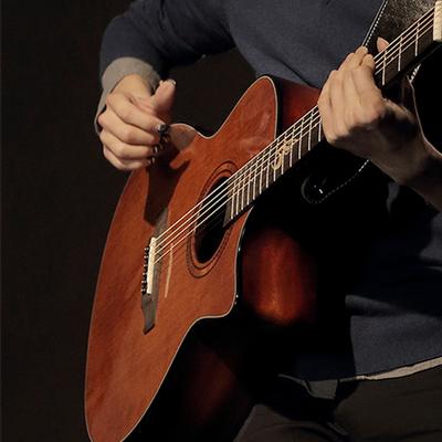 38"" Klassische Akustikgitarre 6 Saiten Holzgitarre für Studenten Anfänger (Holz)