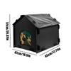 Outdoor Stray Pet Nest Detachable Mobile Cat Nest Cold Resistant Cat Enclosed House For Outside Sleeping And Feeding