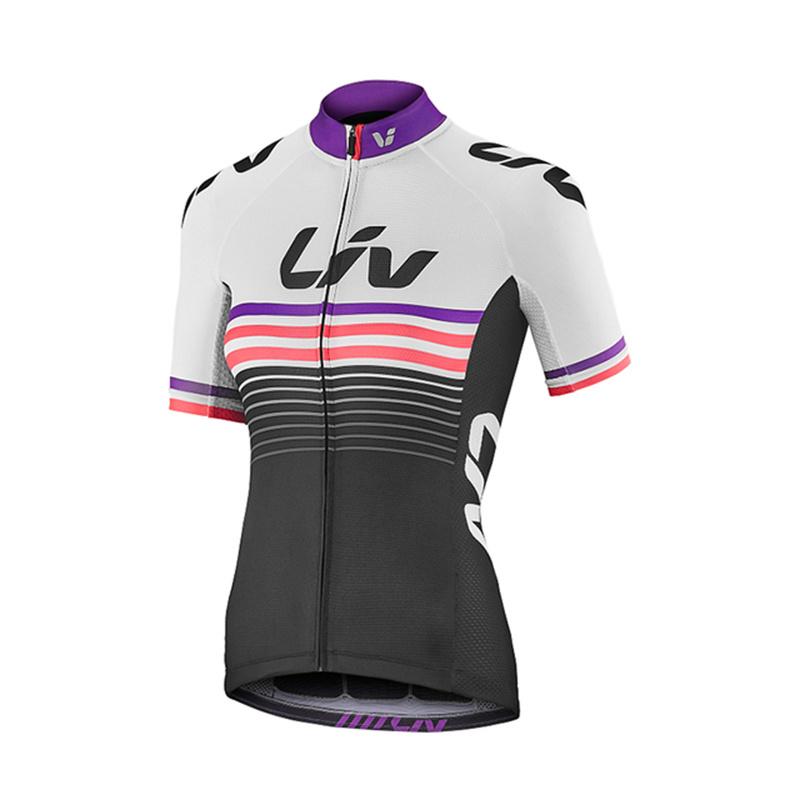 LIV Dámské 2026 Cyklistické oblečení Triatlon Krátký rukáv Cyklistické dresy Sety Maillot Ropa Ciclismo MTB Oblečení Cyklistické dresy