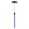 Drum Brush with Bell Plates Metal Wire Compact Brushes for Drummers, Percussionists, Jazz