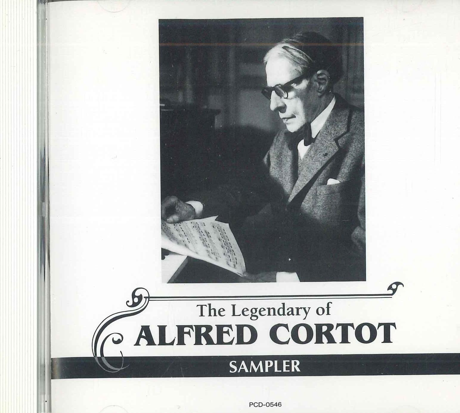 

CD ALFRED CORTOT - Alfred Cortot Sampler PCD0546 EMI Japan Classical Used