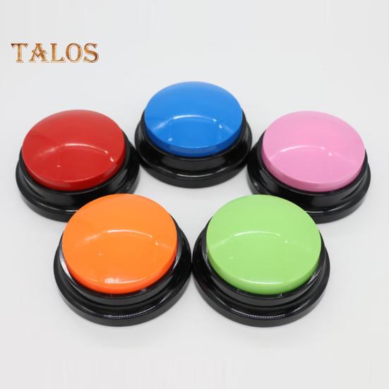 Sprachaufzeichnungstaste, interaktive Hundetaste zur Kommunikation, Pet Speak-Trainingssummer mit 30-Sekunden-Aufzeichnung für Hunde und Katzen