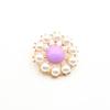 High end 2-piece 35mm pearl alloy DIY sweater with foot buttons, jacket, coat, clothing sewing accessories