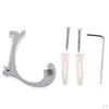 1 Piece Dolphin Shape Hat Coat Rack Hook Holder Bath aluminum Single Hanger