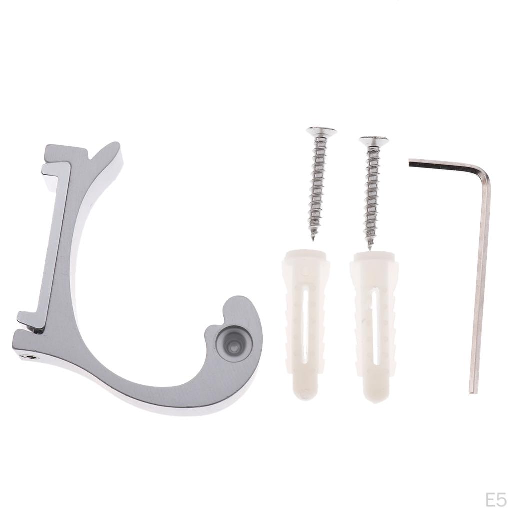 1 Piece Dolphin Shape Hat Coat Rack Hook Holder Bath aluminum Single Hanger