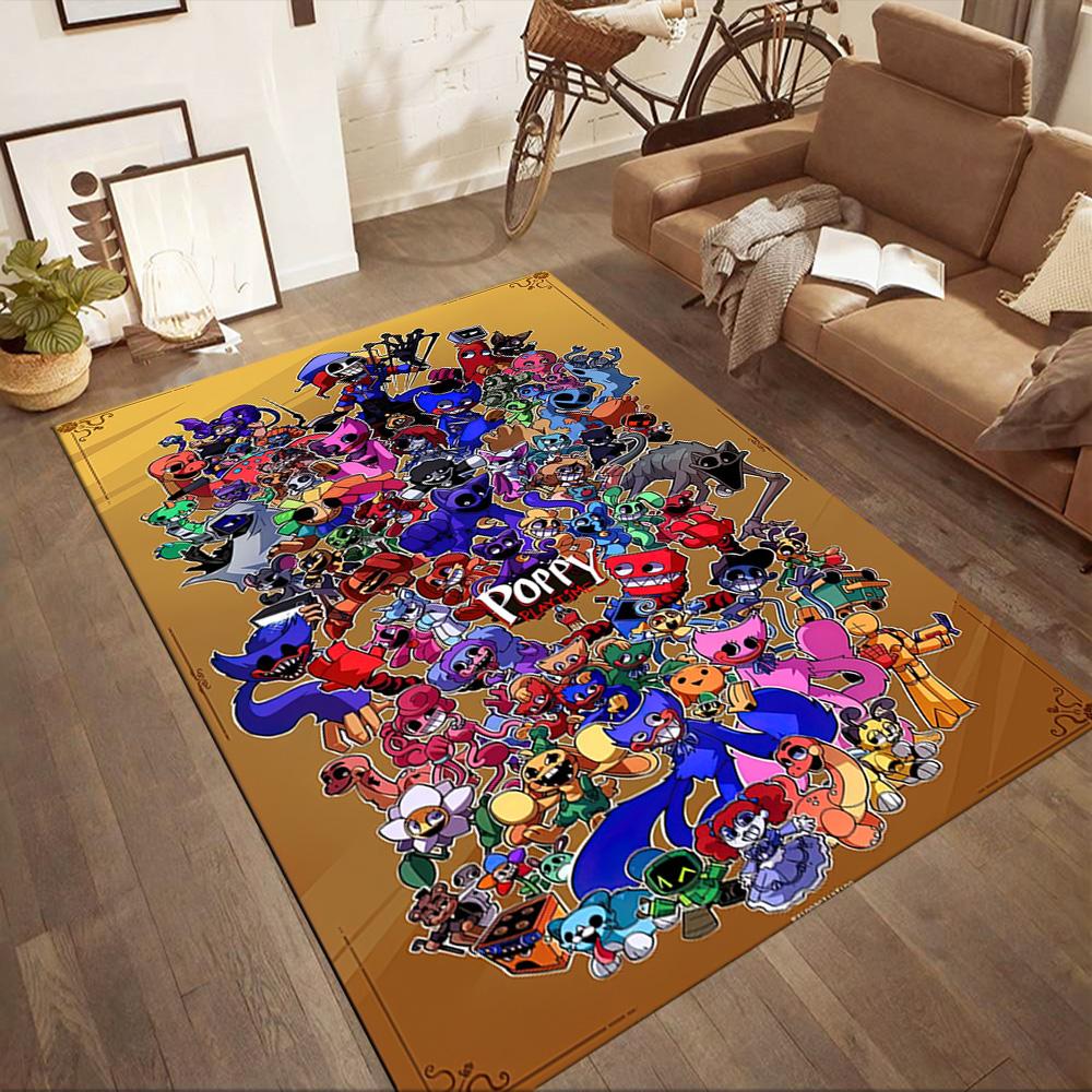 Digital Circus Area Rug Design For Outdoor Dining Room Living Rooms Foyer Antislip Carpet Anime Office Decor Gift For Festivals
