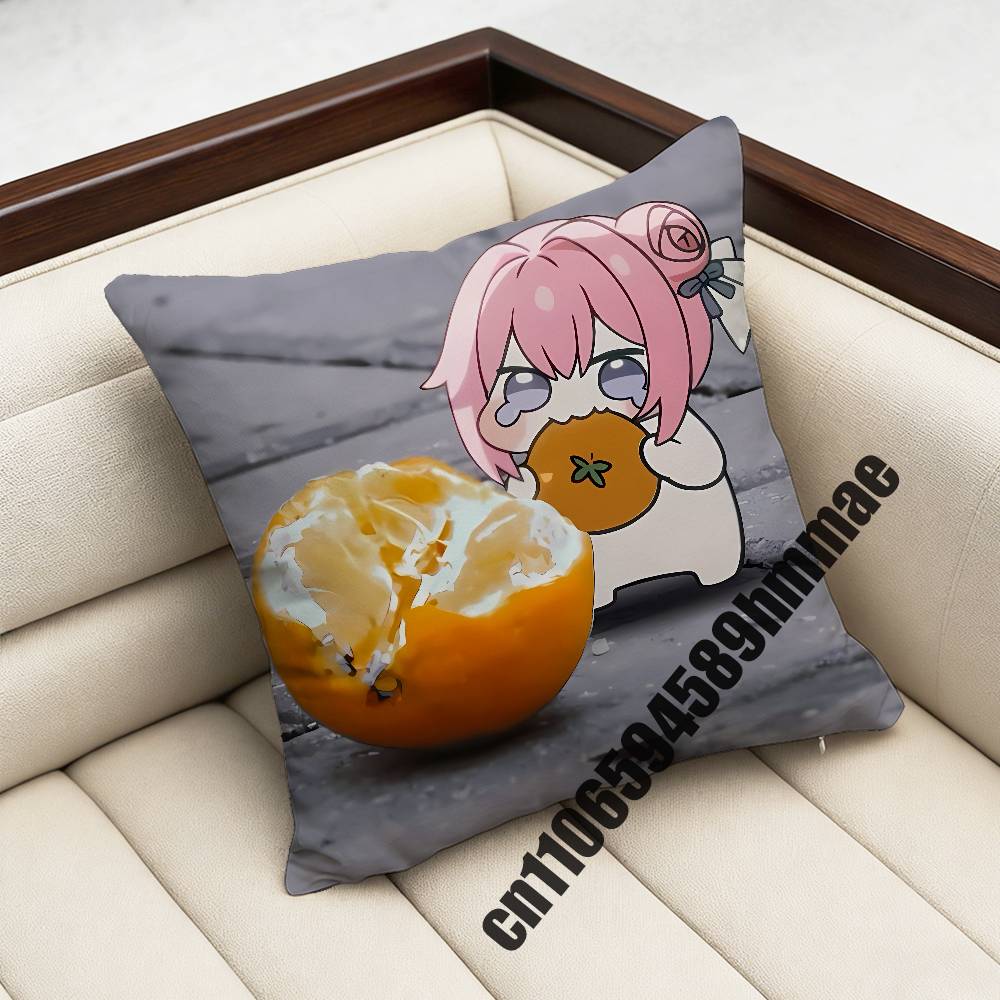 Cartoon DDorothy Doro Throw Pillow Case Sham 45x45cm 40x40cm Square Car Pillowcase Pad Cushion Cover